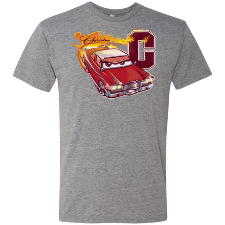 T-Shirts Premium Heather / Small Fury And Fire Men's Triblend T-Shirt