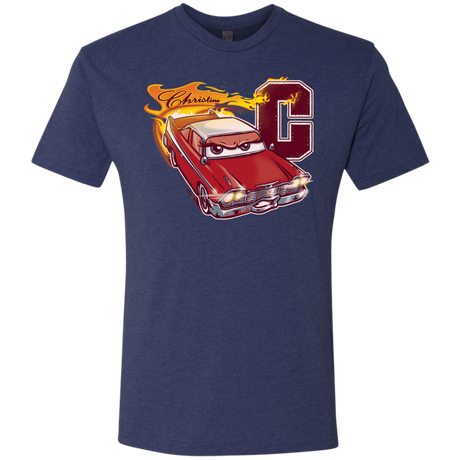 T-Shirts Vintage Navy / Small Fury And Fire Men's Triblend T-Shirt