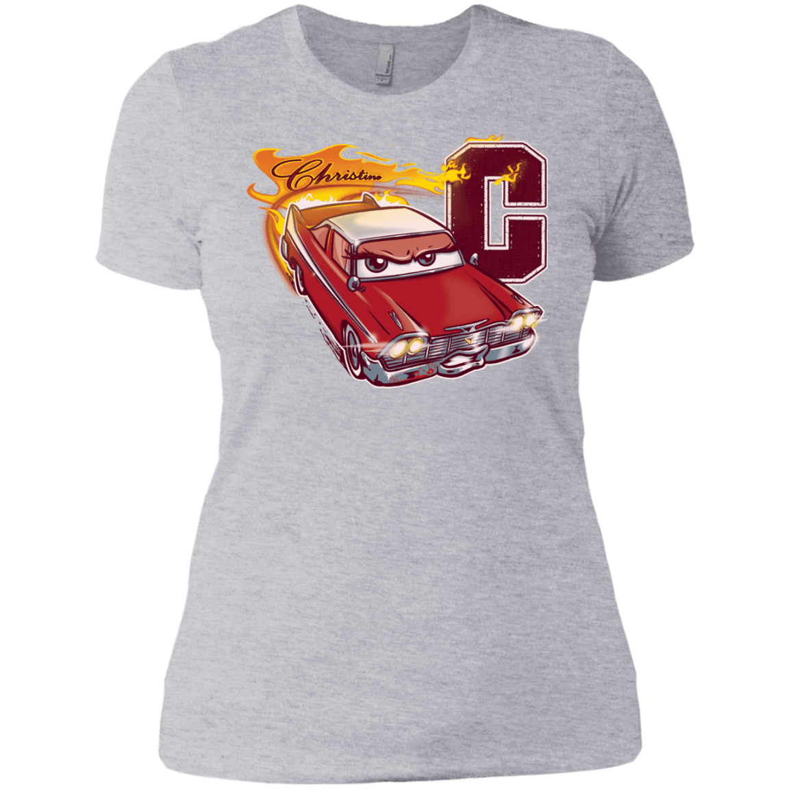 T-Shirts Heather Grey / X-Small Fury And Fire Women's Premium T-Shirt