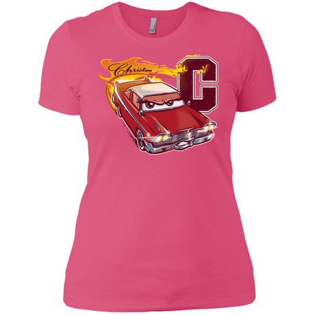 T-Shirts Hot Pink / X-Small Fury And Fire Women's Premium T-Shirt