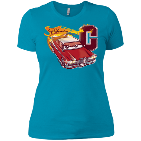 T-Shirts Turquoise / X-Small Fury And Fire Women's Premium T-Shirt