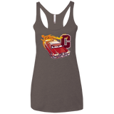 T-Shirts Macchiato / X-Small Fury And Fire Women's Triblend Racerback Tank