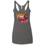 T-Shirts Premium Heather / X-Small Fury And Fire Women's Triblend Racerback Tank