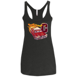 T-Shirts Vintage Black / X-Small Fury And Fire Women's Triblend Racerback Tank