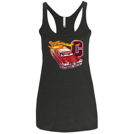T-Shirts Vintage Black / X-Small Fury And Fire Women's Triblend Racerback Tank