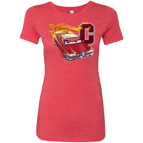 T-Shirts Vintage Red / Small Fury And Fire Women's Triblend T-Shirt