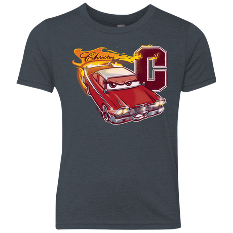 T-Shirts Vintage Navy / YXS Fury And Fire Youth Triblend T-Shirt