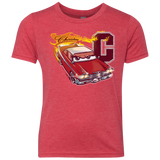 T-Shirts Vintage Red / YXS Fury And Fire Youth Triblend T-Shirt