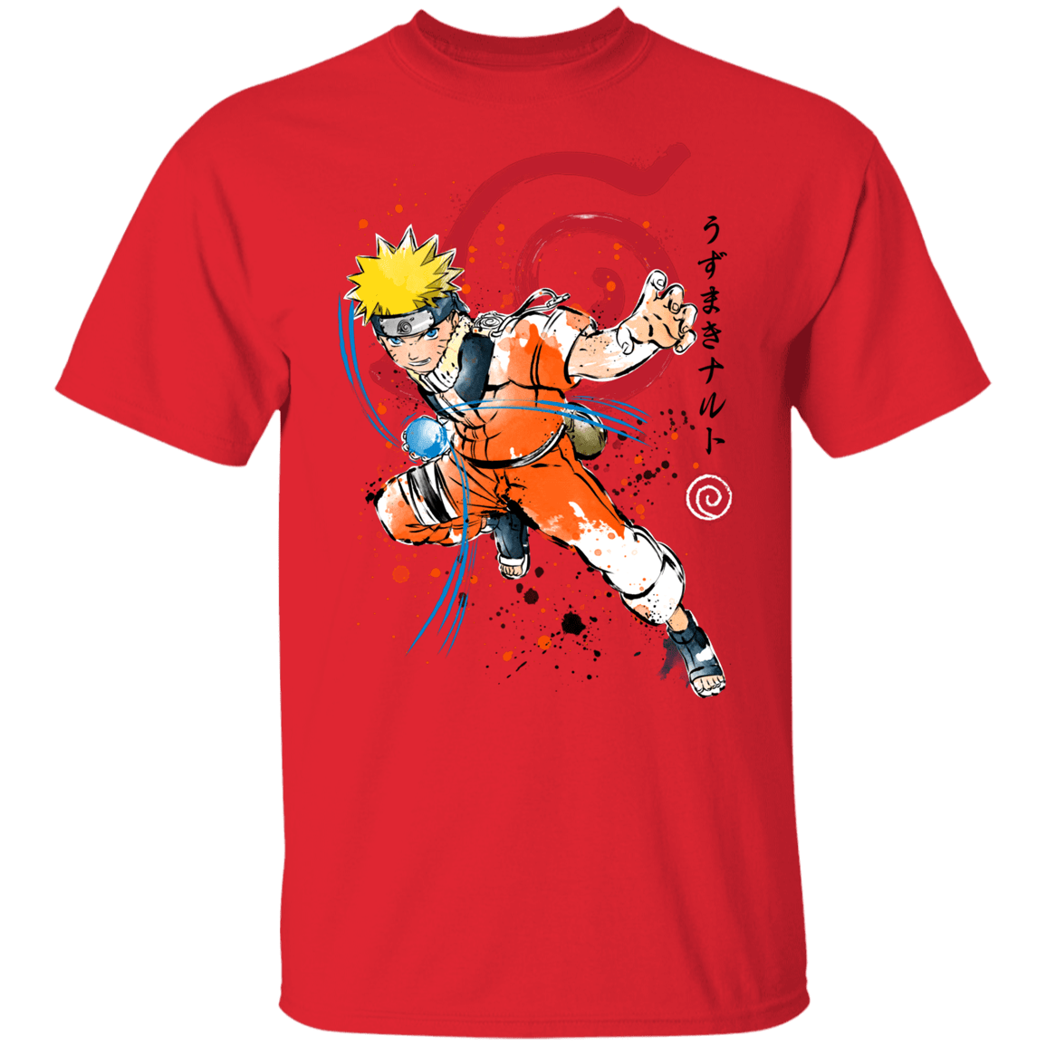 T-Shirts Red / YXS Fury of the Rasengan Youth T-Shirt