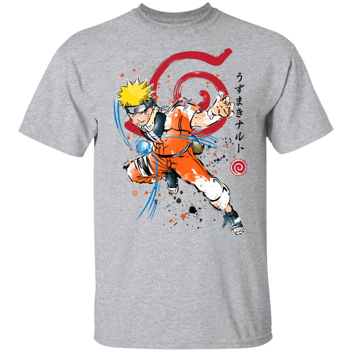T-Shirts Sport Grey / YXS Fury of the Rasengan Youth T-Shirt