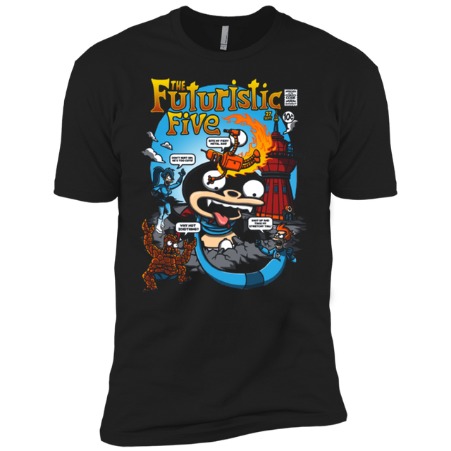 T-Shirts Black / YXS Futurama Fantastic 4 Boys Premium T-Shirt