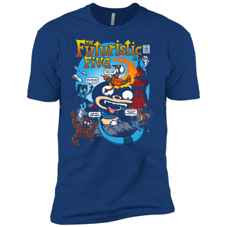 T-Shirts Royal / YXS Futurama Fantastic 4 Boys Premium T-Shirt