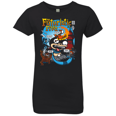 T-Shirts Black / YXS Futurama Fantastic 4 Girls Premium T-Shirt