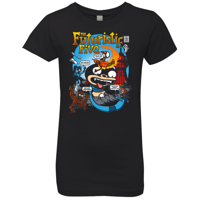 T-Shirts Black / YXS Futurama Fantastic 4 Girls Premium T-Shirt