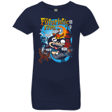 T-Shirts Midnight Navy / YXS Futurama Fantastic 4 Girls Premium T-Shirt