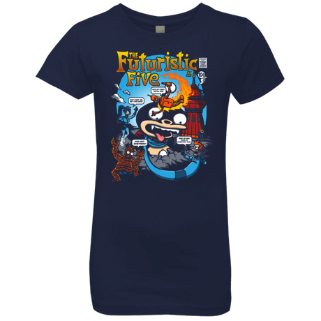 T-Shirts Midnight Navy / YXS Futurama Fantastic 4 Girls Premium T-Shirt