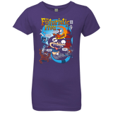 T-Shirts Purple Rush / YXS Futurama Fantastic 4 Girls Premium T-Shirt