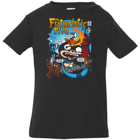 T-Shirts Black / 6 Months Futurama Fantastic 4 Infant Premium T-Shirt
