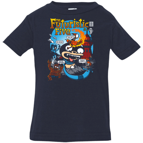 T-Shirts Navy / 6 Months Futurama Fantastic 4 Infant Premium T-Shirt
