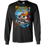 T-Shirts Black / S Futurama Fantastic 4 Men's Long Sleeve T-Shirt