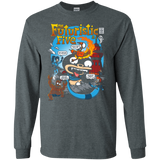 T-Shirts Dark Heather / S Futurama Fantastic 4 Men's Long Sleeve T-Shirt