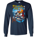 T-Shirts Navy / S Futurama Fantastic 4 Men's Long Sleeve T-Shirt