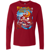 T-Shirts Cardinal / S Futurama Fantastic 4 Men's Premium Long Sleeve