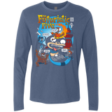 T-Shirts Indigo / S Futurama Fantastic 4 Men's Premium Long Sleeve