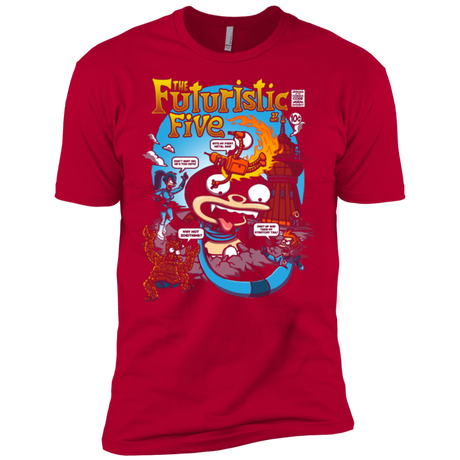 T-Shirts Red / X-Small Futurama Fantastic 4 Men's Premium T-Shirt