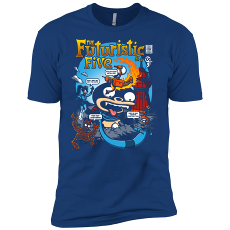 T-Shirts Royal / X-Small Futurama Fantastic 4 Men's Premium T-Shirt