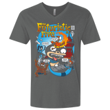 T-Shirts Heavy Metal / X-Small Futurama Fantastic 4 Men's Premium V-Neck