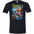 T-Shirts Black / X-Small Futurama Fantastic 4 Men's Semi-Fitted Softstyle