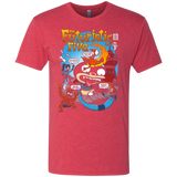 T-Shirts Vintage Red / S Futurama Fantastic 4 Men's Triblend T-Shirt