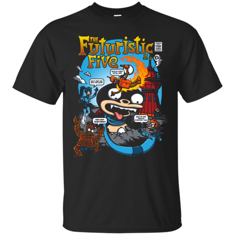 T-Shirts Black / S Futurama Fantastic 4 T-Shirt