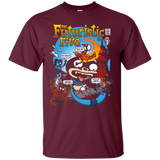 T-Shirts Maroon / S Futurama Fantastic 4 T-Shirt
