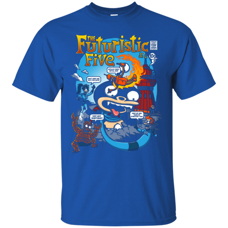 T-Shirts Royal / S Futurama Fantastic 4 T-Shirt