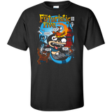 T-Shirts Black / XLT Futurama Fantastic 4 Tall T-Shirt