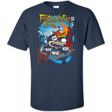 T-Shirts Navy / XLT Futurama Fantastic 4 Tall T-Shirt