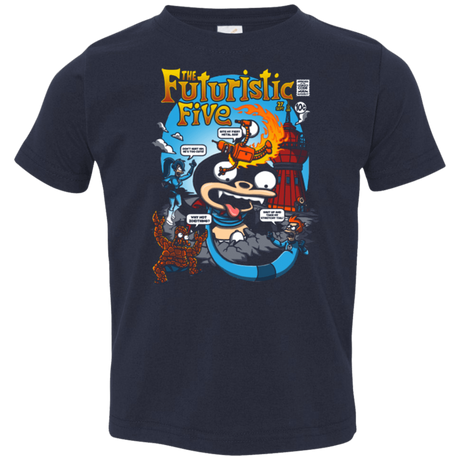 T-Shirts Navy / 2T Futurama Fantastic 4 Toddler Premium T-Shirt