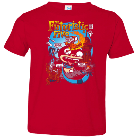 T-Shirts Red / 2T Futurama Fantastic 4 Toddler Premium T-Shirt