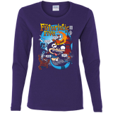 T-Shirts Purple / S Futurama Fantastic 4 Women's Long Sleeve T-Shirt