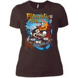 T-Shirts Dark Chocolate / X-Small Futurama Fantastic 4 Women's Premium T-Shirt