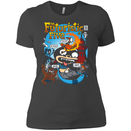 T-Shirts Heavy Metal / X-Small Futurama Fantastic 4 Women's Premium T-Shirt