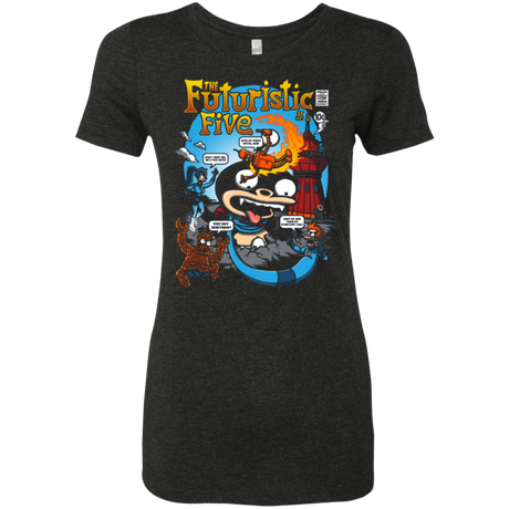 T-Shirts Vintage Black / S Futurama Fantastic 4 Women's Triblend T-Shirt