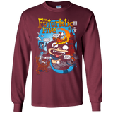 T-Shirts Maroon / YS Futurama Fantastic 4 Youth Long Sleeve T-Shirt