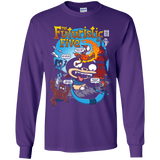 T-Shirts Purple / YS Futurama Fantastic 4 Youth Long Sleeve T-Shirt