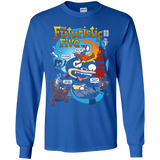 T-Shirts Royal / YS Futurama Fantastic 4 Youth Long Sleeve T-Shirt