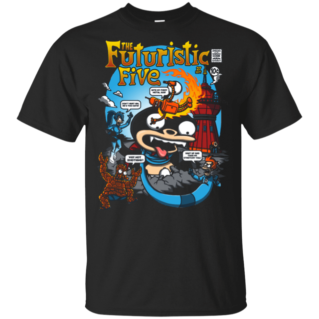 T-Shirts Black / YXS Futurama Fantastic 4 Youth T-Shirt