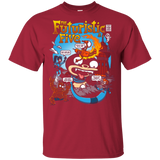 T-Shirts Cardinal / YXS Futurama Fantastic 4 Youth T-Shirt