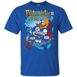 T-Shirts Royal / YXS Futurama Fantastic 4 Youth T-Shirt